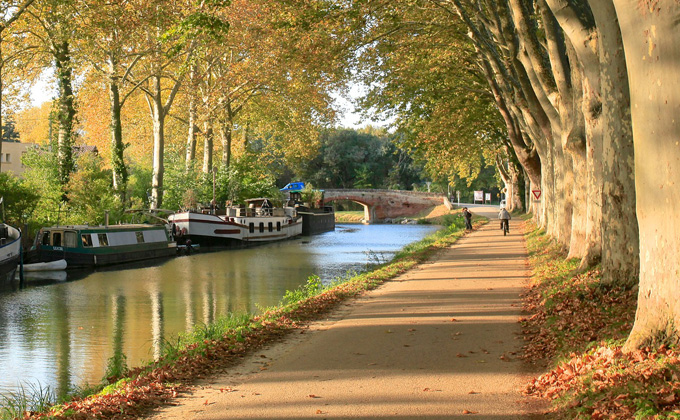 Canal du midi à Toulouse